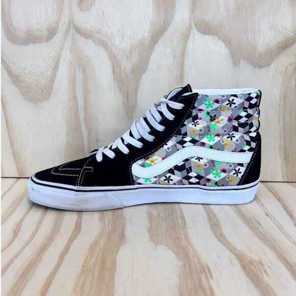 Vans Off The Wall - SK8 Hi Checker Cube - Sneakers - Black/Gray - Men's - 12 - Picture 4 of 9